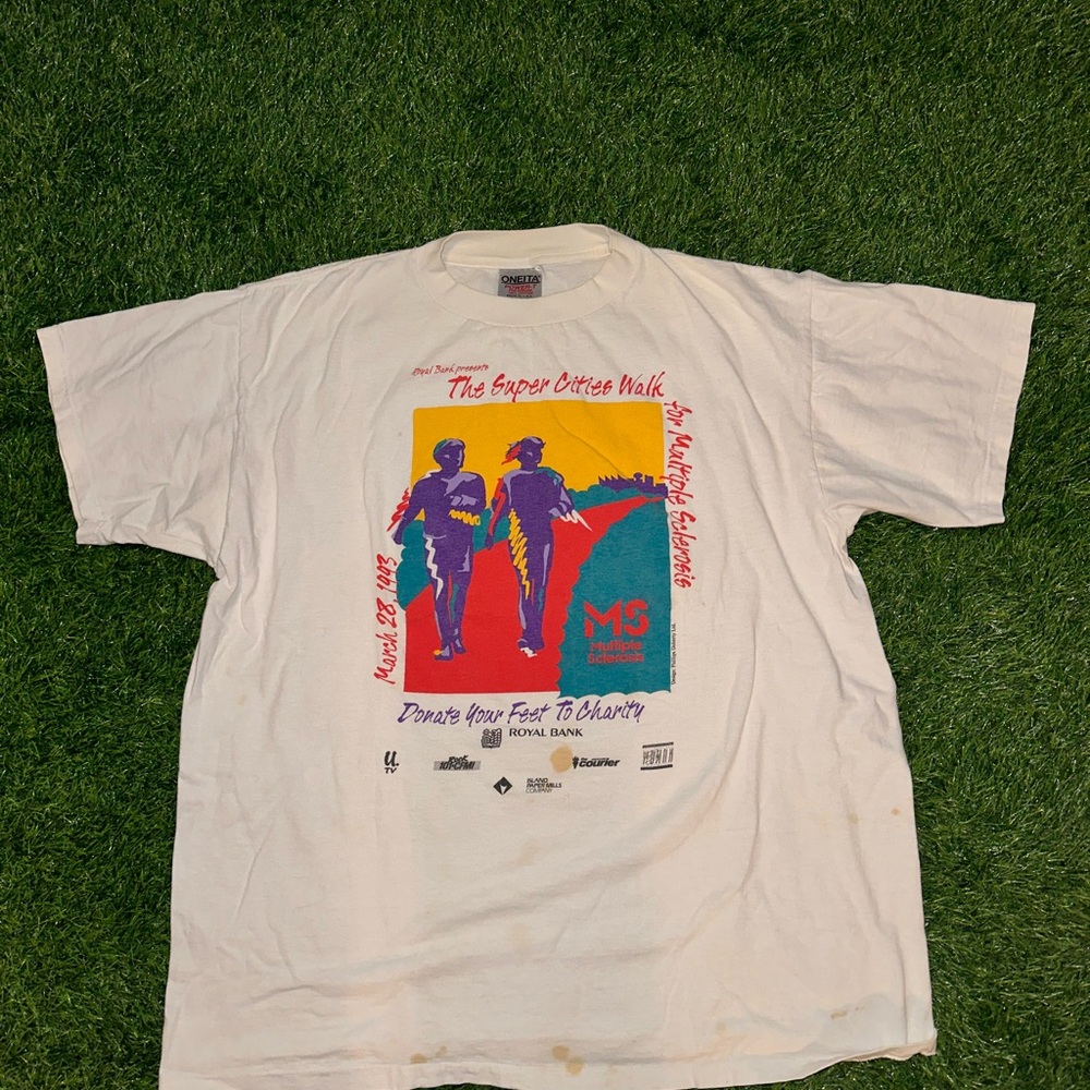 Vintage ms walk t shirt size XL Oneita